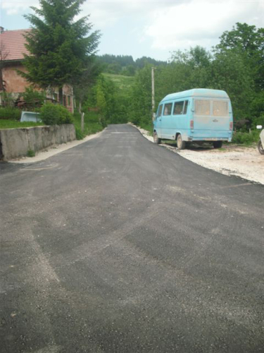 Asfalt u Borovici