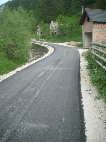 Asfalt u Borovici