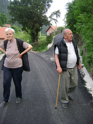Asfalt u Borovici