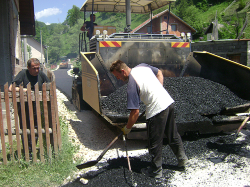 Asfalt u Borovici