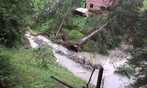 Klizište u Borovici 2014