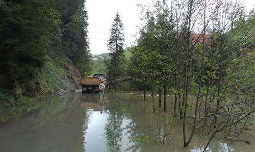 Klizište u Borovici 2014