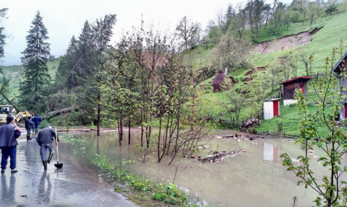 Klizište u Borovici 2014