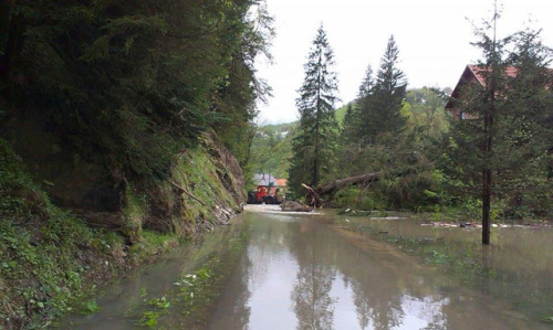 Klizište u Borovici 2014
